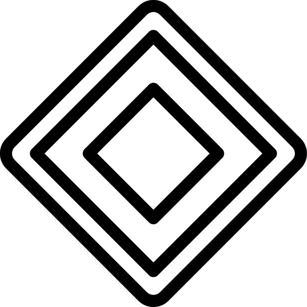 Priority Line Icon vector