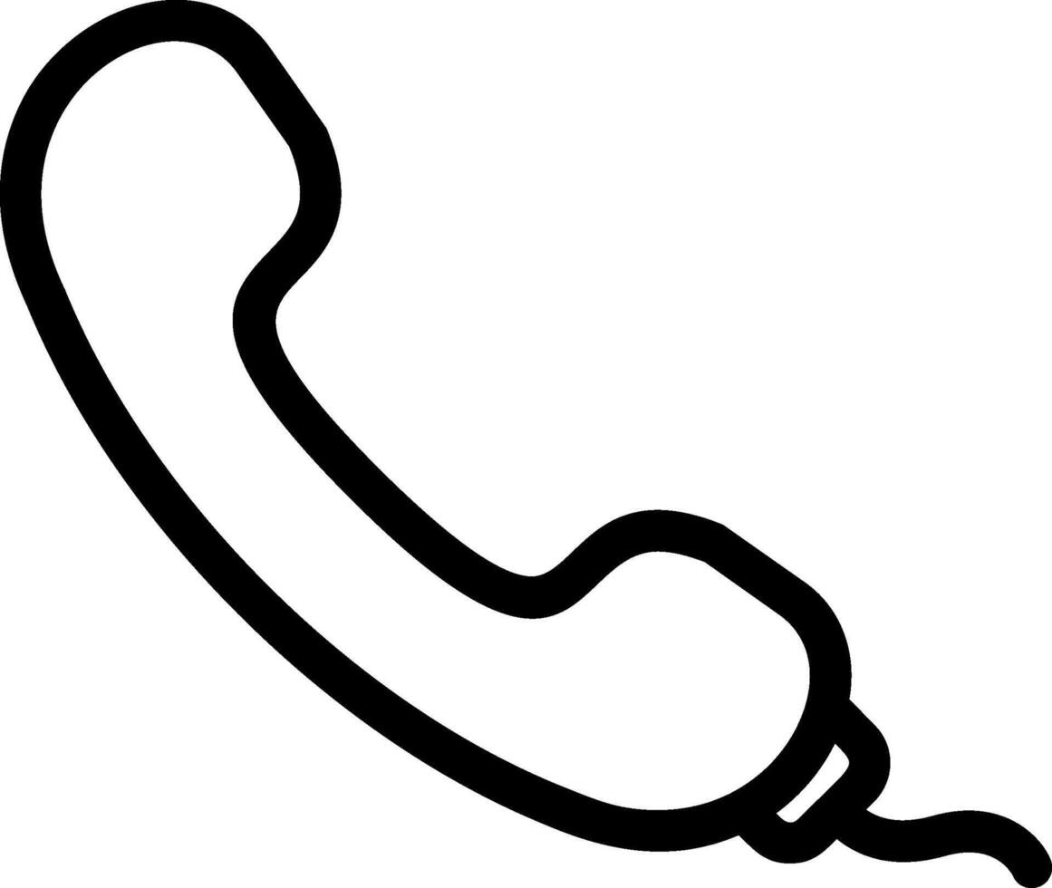 Telephone Line Icon vector
