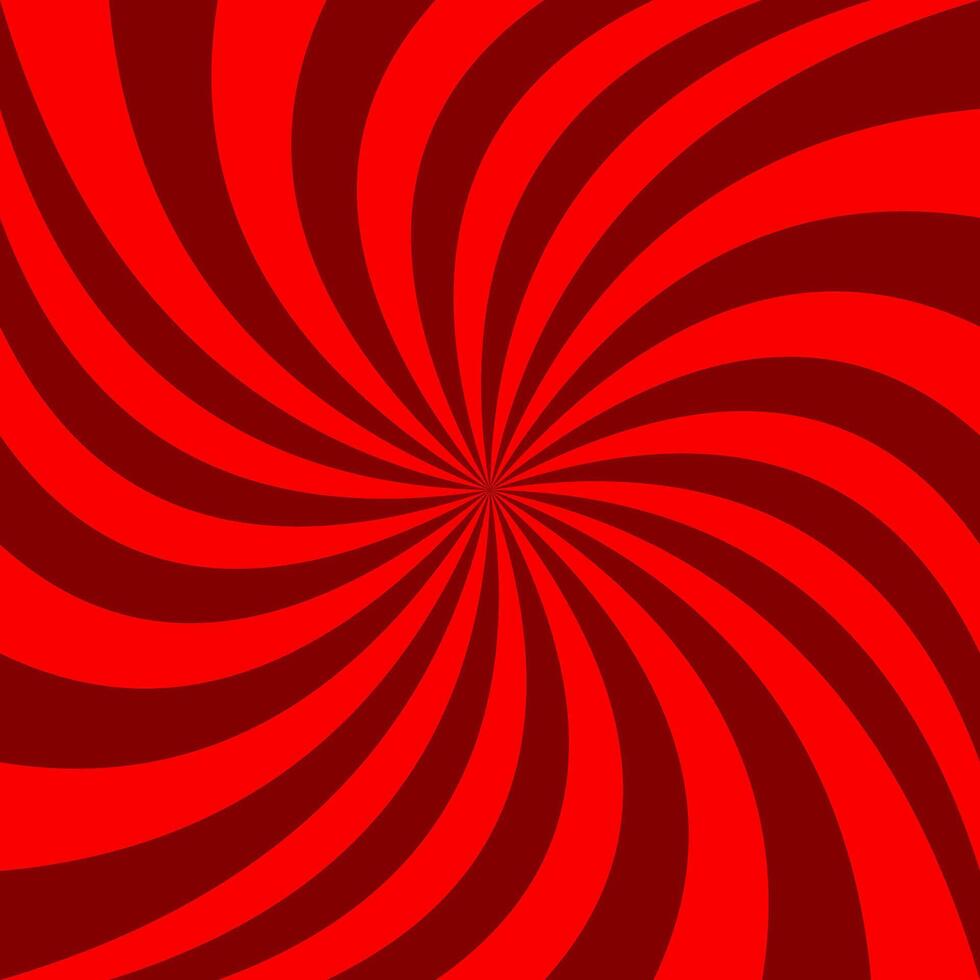 Spiral abstract background - graphic design from rotated rays vector