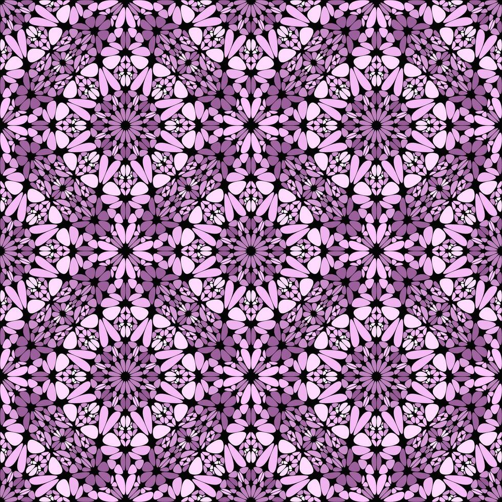 Bohemian seamless oriental stone ornament pattern background design vector
