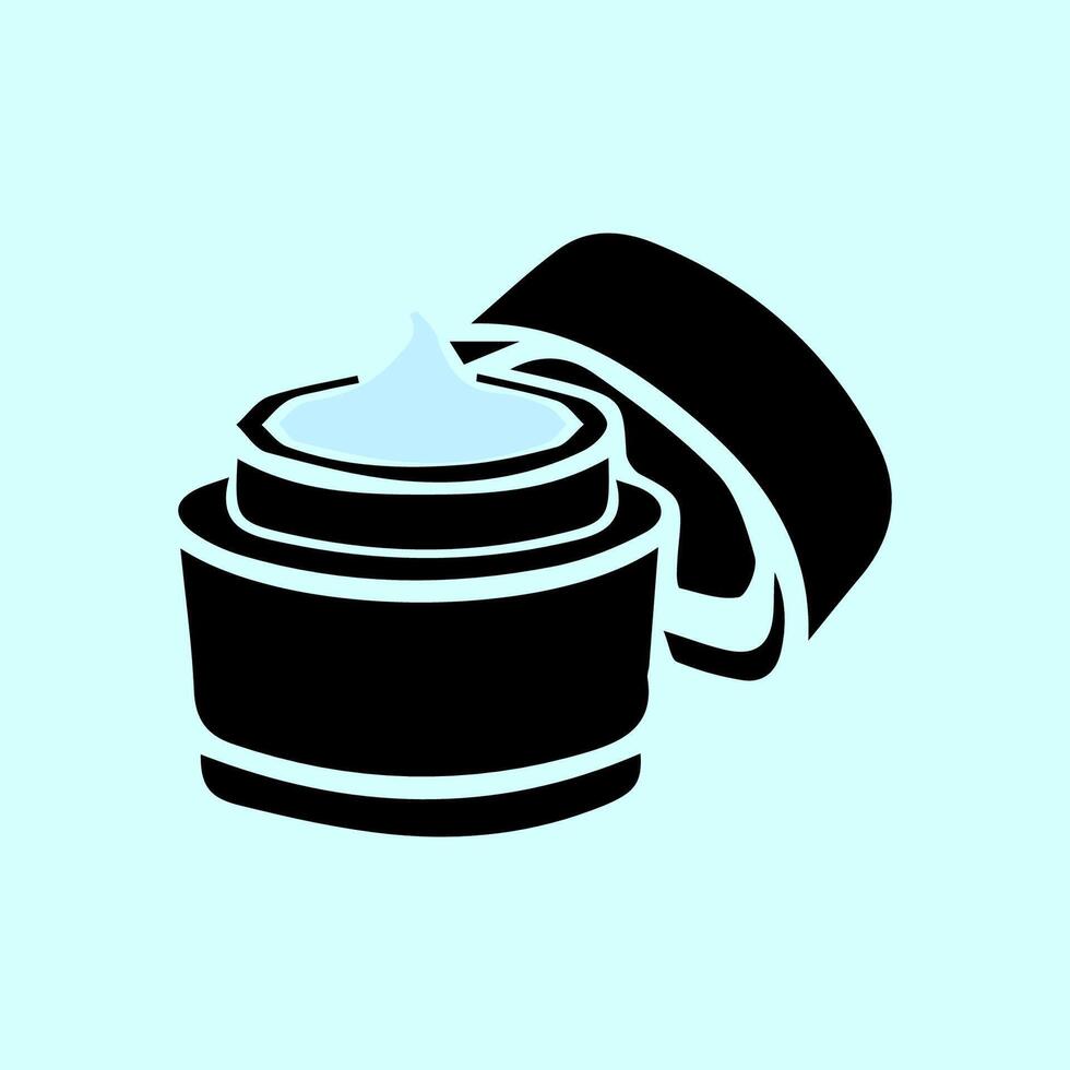 skincare face cream make up vectors illustration