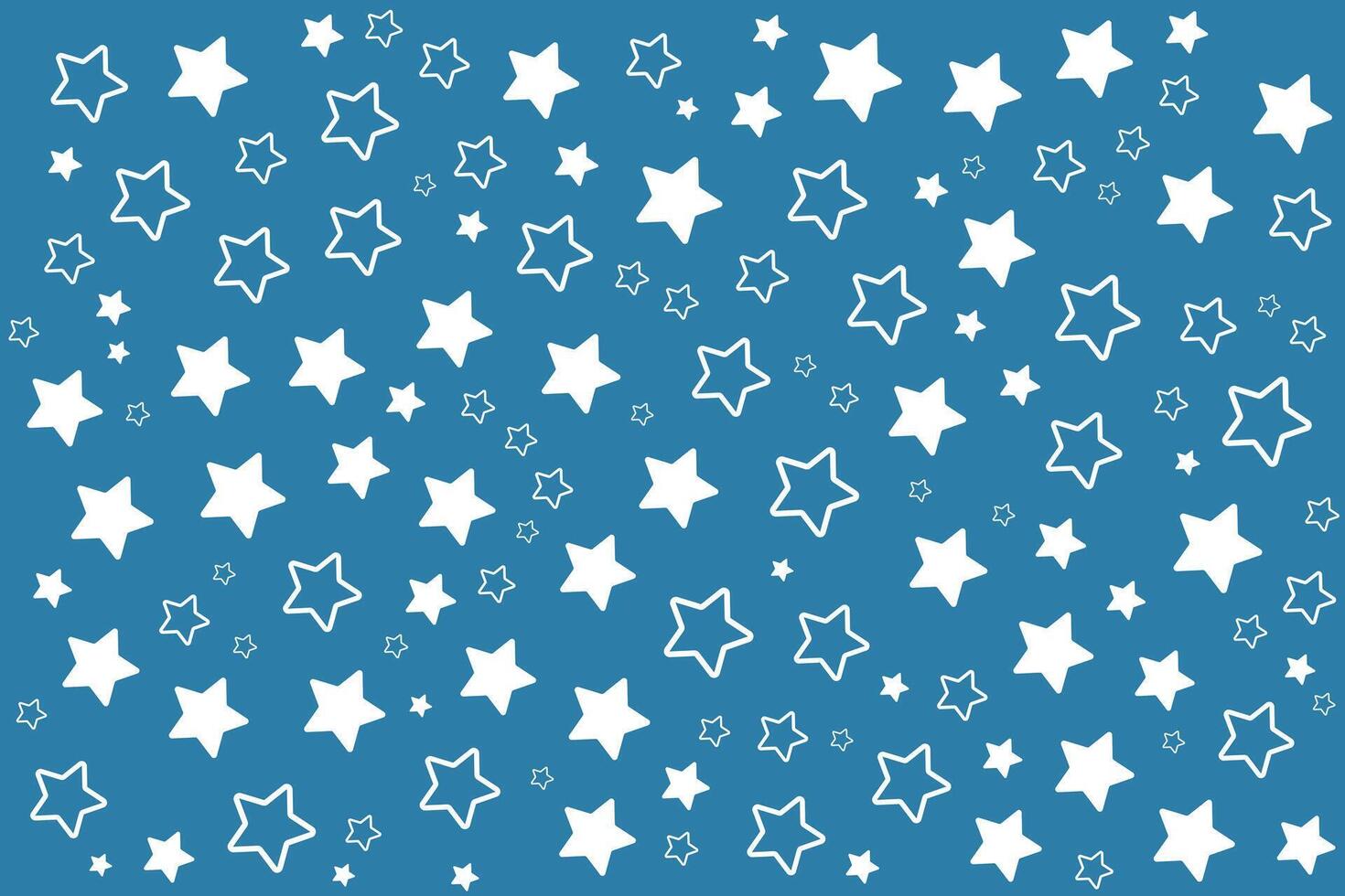 stars seamless pattern design for background vector