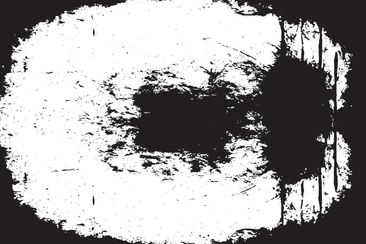 Distressed Black Grunge Texture Overlay on White Ultra HD High Resolution Design vector