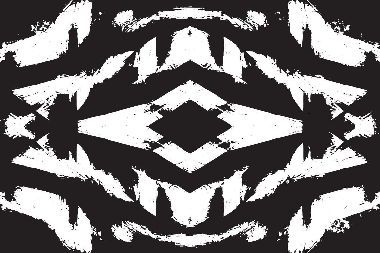 Monochrome Black and White Grunge Texture Overlay on White Background UHD vector