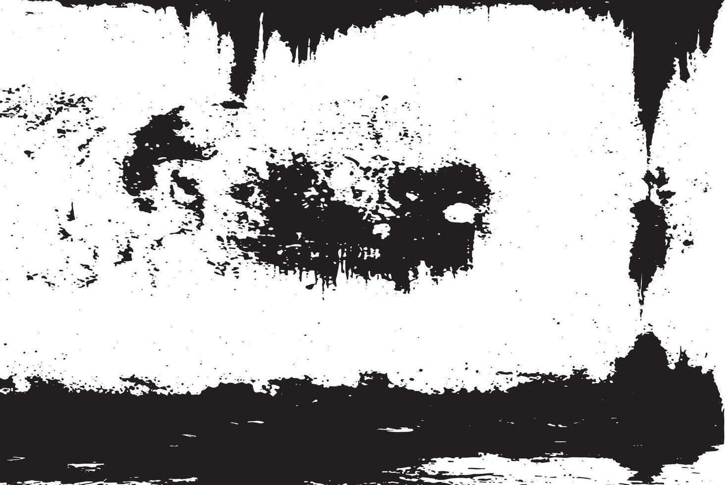 Ultra HD Black and White Grunge Texture Overlay on White High Resolution vector
