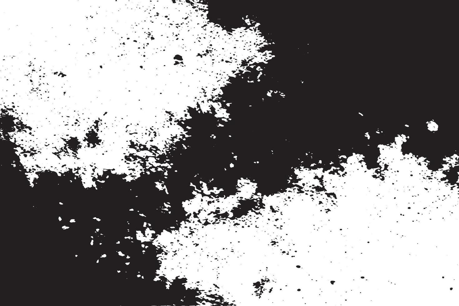 Grunge Rough and Dirty Texture in Black on White Background UHD Overlay Monochrome Grunge Texture Overlay in Black on White Ultra HD Design vector