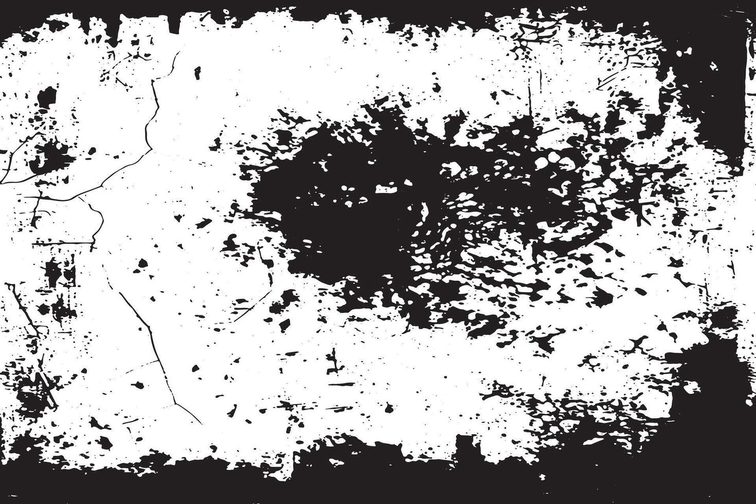 High Resolution Black Grunge Texture on White for Overlay Ultra HD Design vector