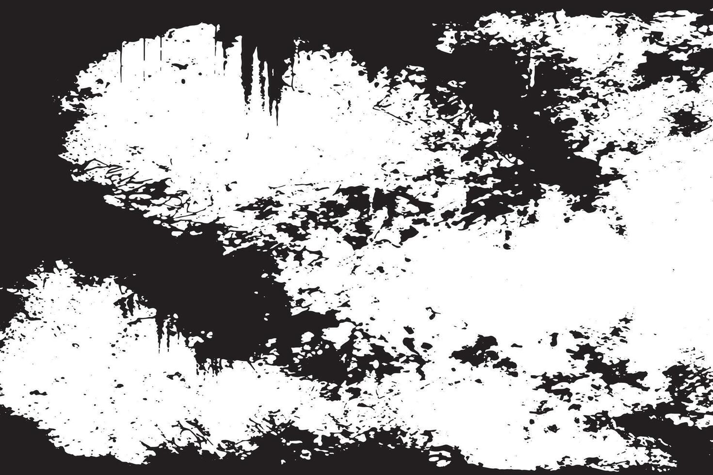 Rough Black and White Monochrome Grunge Texture for Ultra HD Overlay vector
