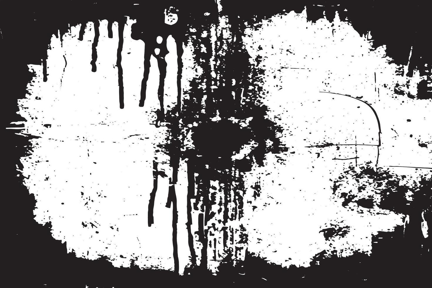 Ultra HD Rough Black Grunge Texture on White for High Resolution Overlay vector