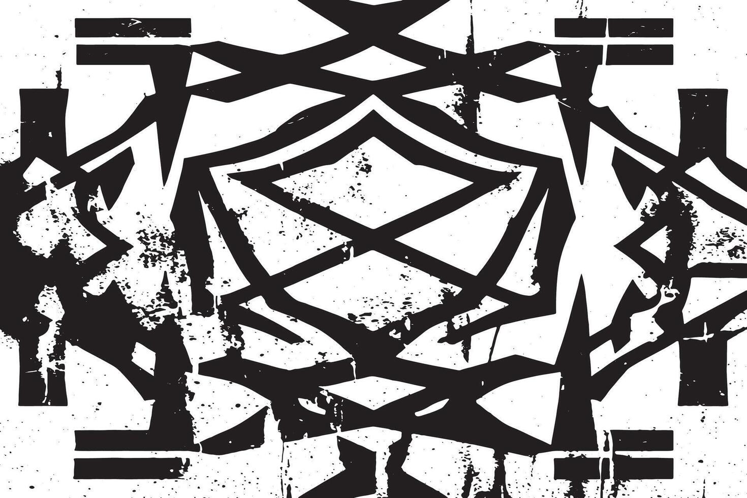 Black Grunge Texture Overlay in Monochrome on White Ultra HD High Resolution vector