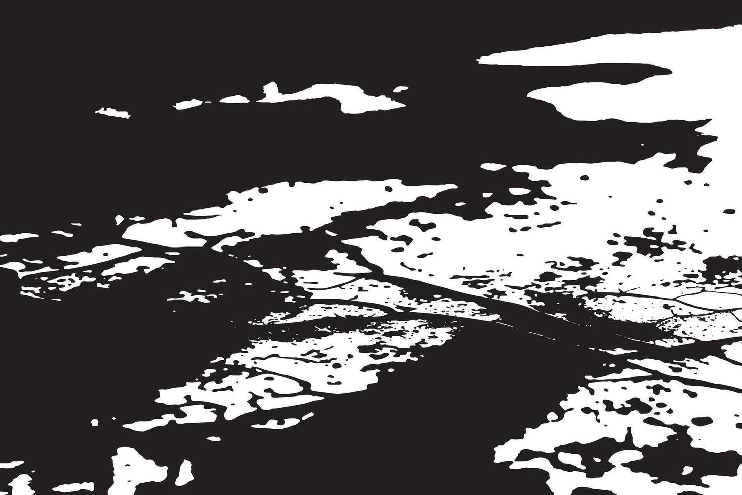 Black and White Monochrome Grunge Texture for Ultra HD High Resolution Overlay vector