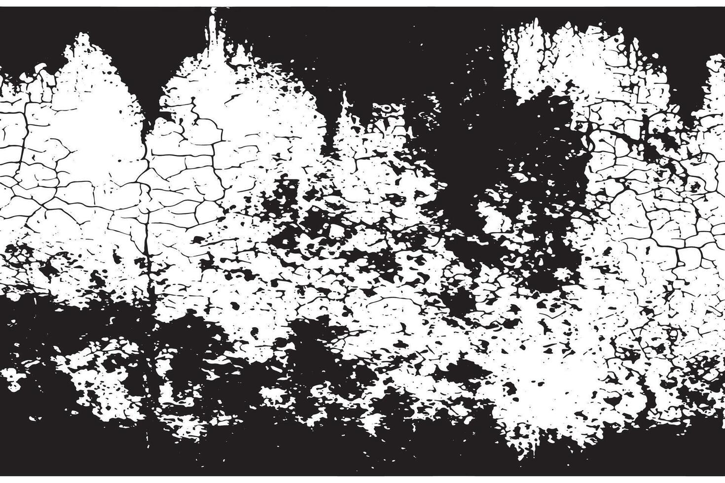 Black Rough Grunge Texture on White Background Ultra HD Texture Overlay vector