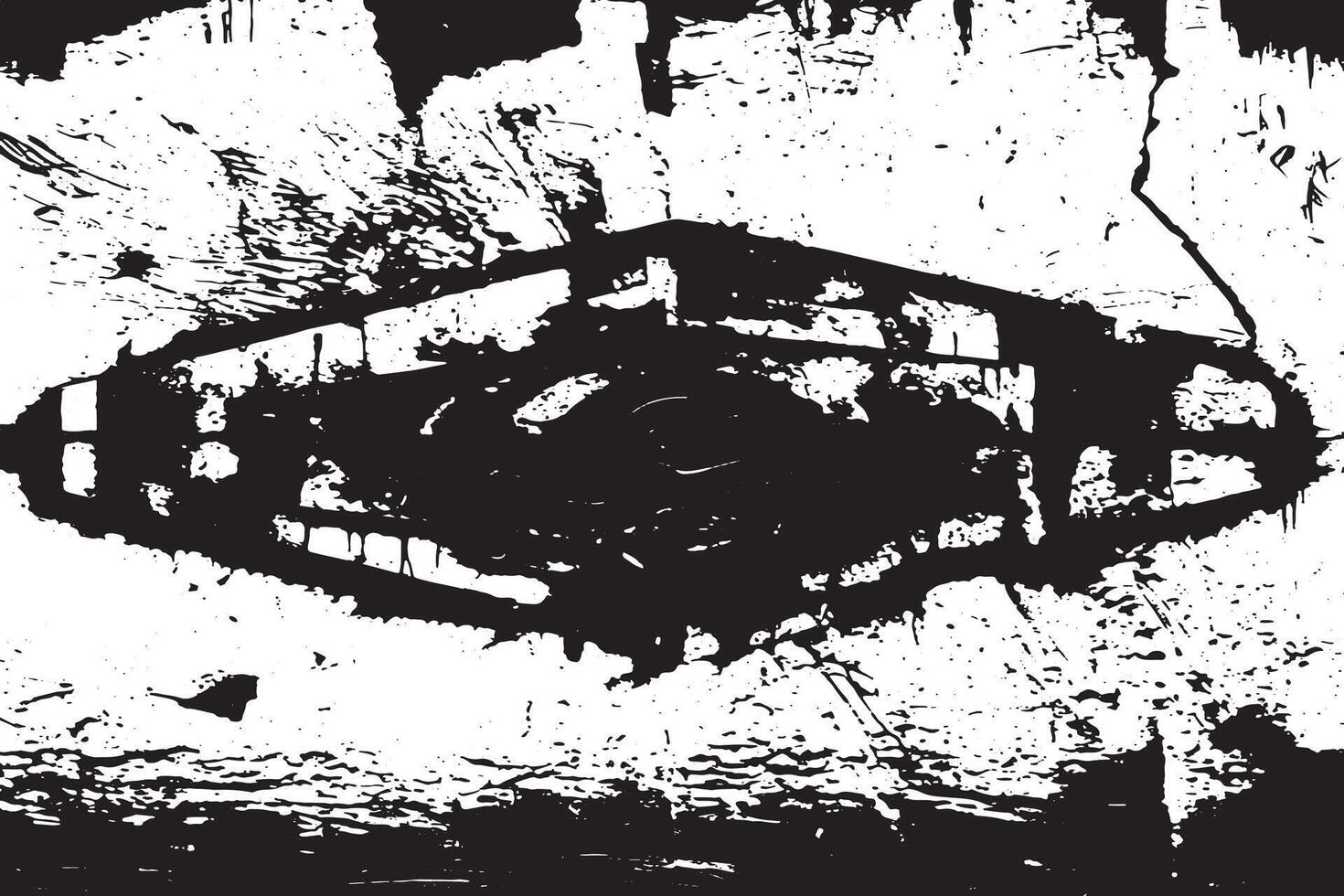 Ultra HD Rough Black Grunge Texture Overlay on White Background High Resolution vector