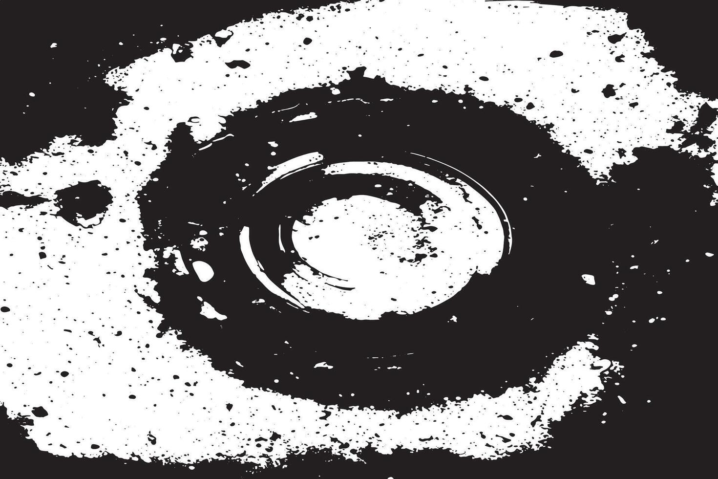 Black Grunge Texture Overlay on White Monochrome Background Ultra HD Design vector