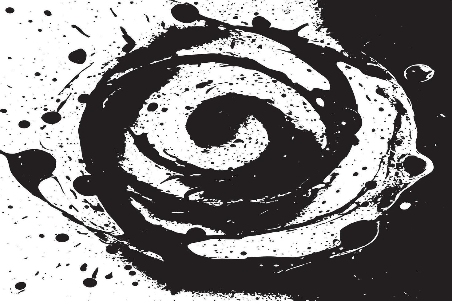 Black and White Monochrome Grunge Texture for High Resolution Overlay Ultra HD Black Grunge Texture Overlay on White High Resolution Design vector