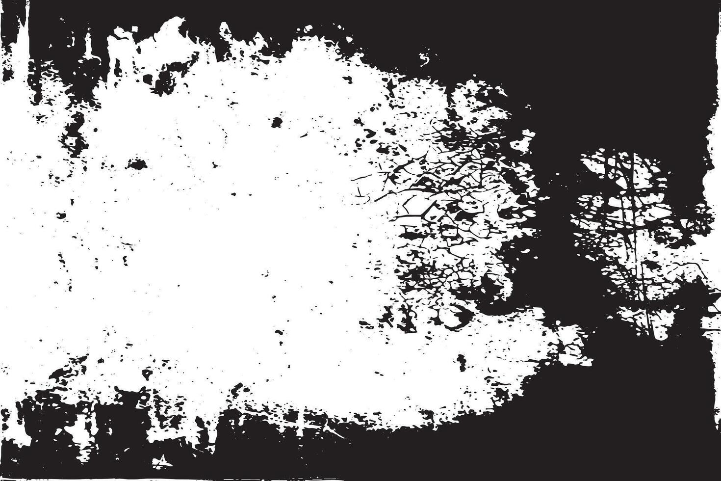 Ultra HD Black Grunge Texture Overlay on White High Resolution Design vector