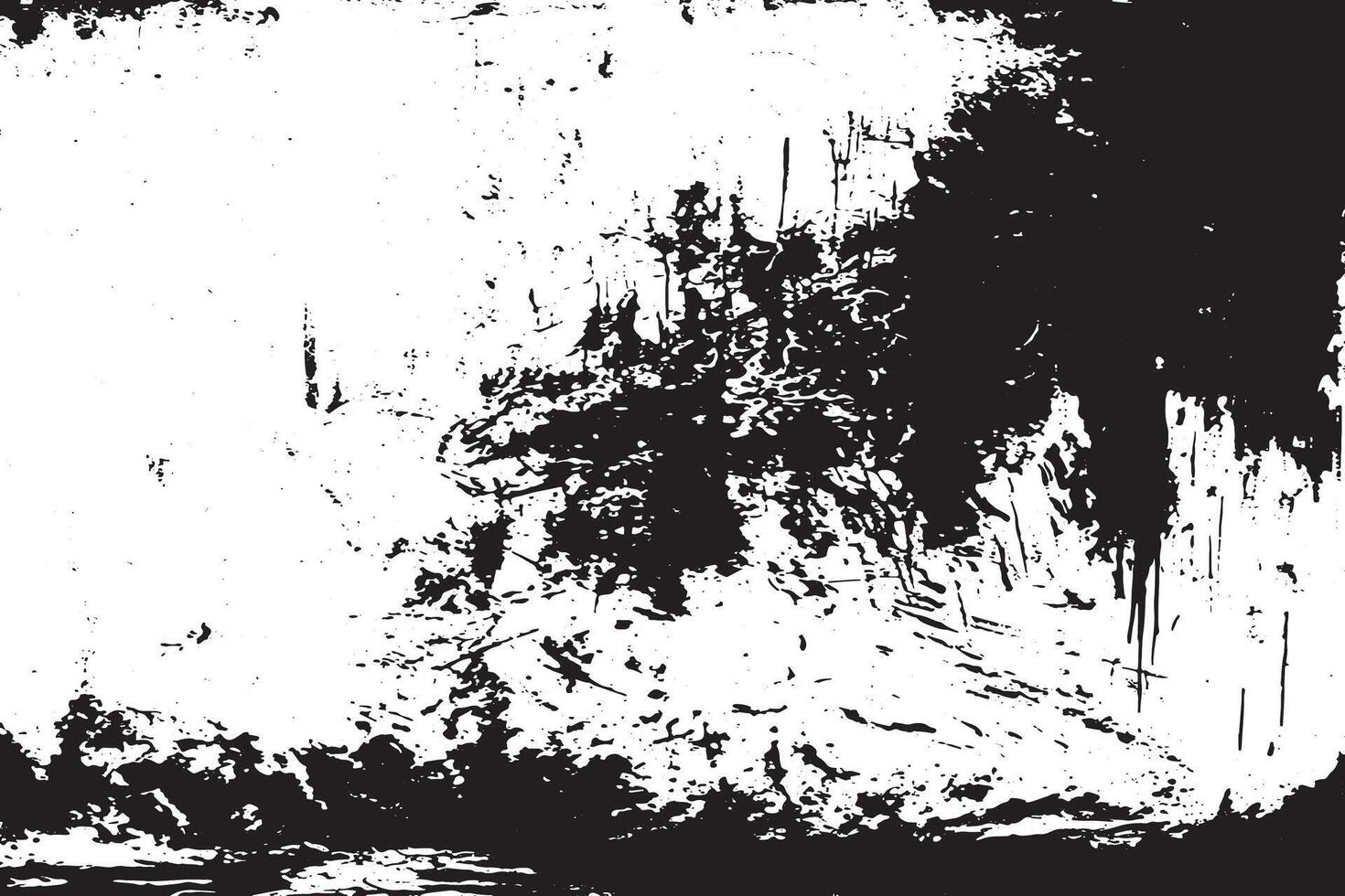 Ultra HD Rough Black Grunge Texture on White for Overlay High Resolution Design vector