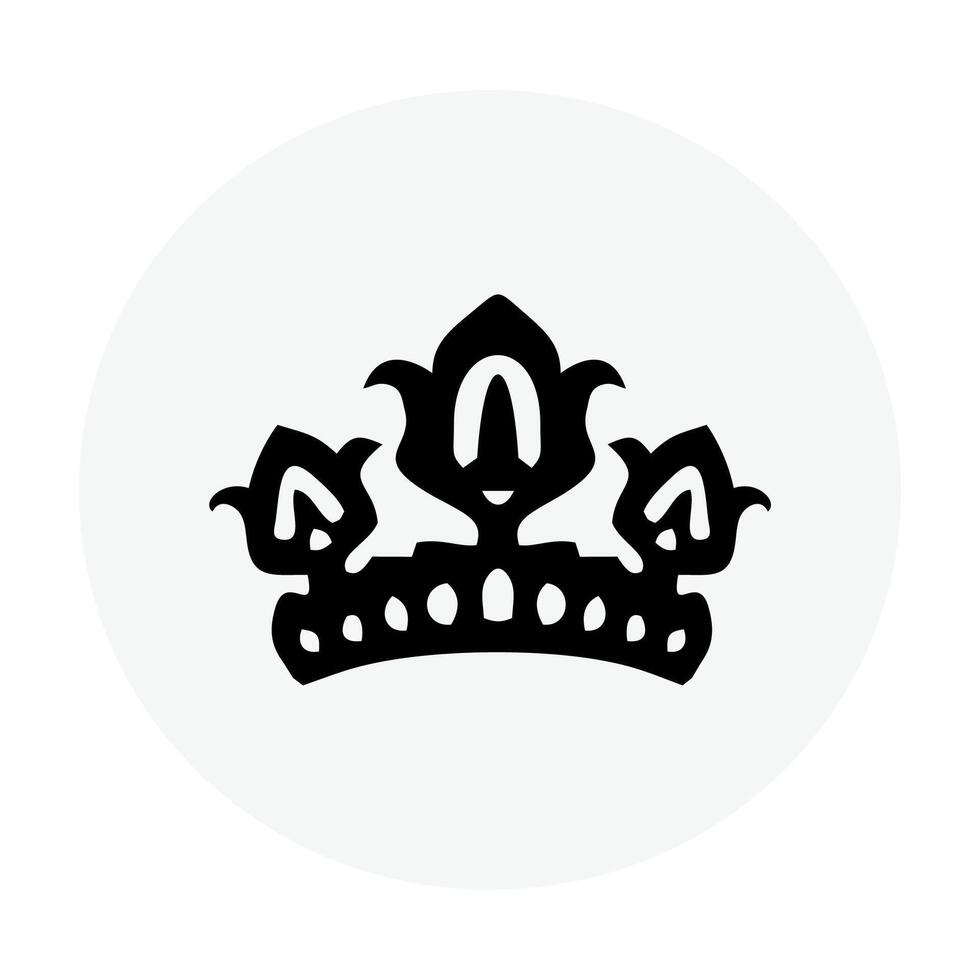 crown decoration , illustration vector