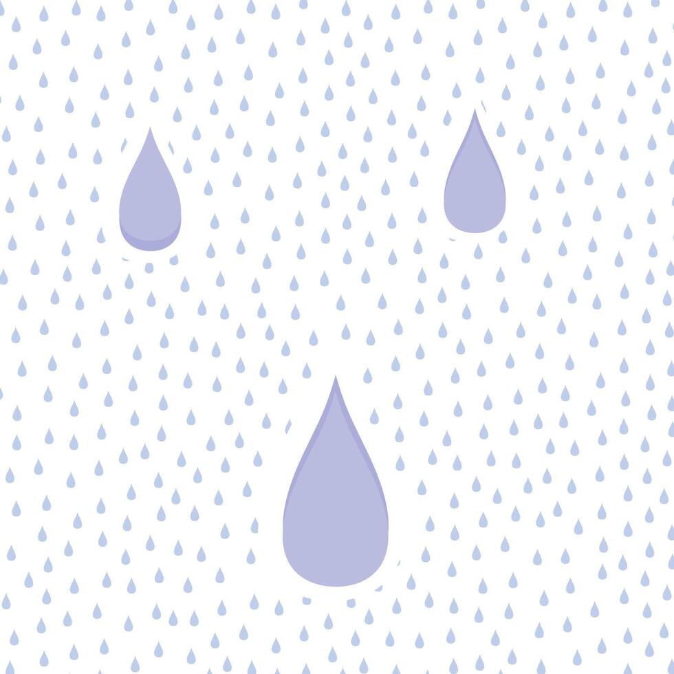 raindrops are falling vector