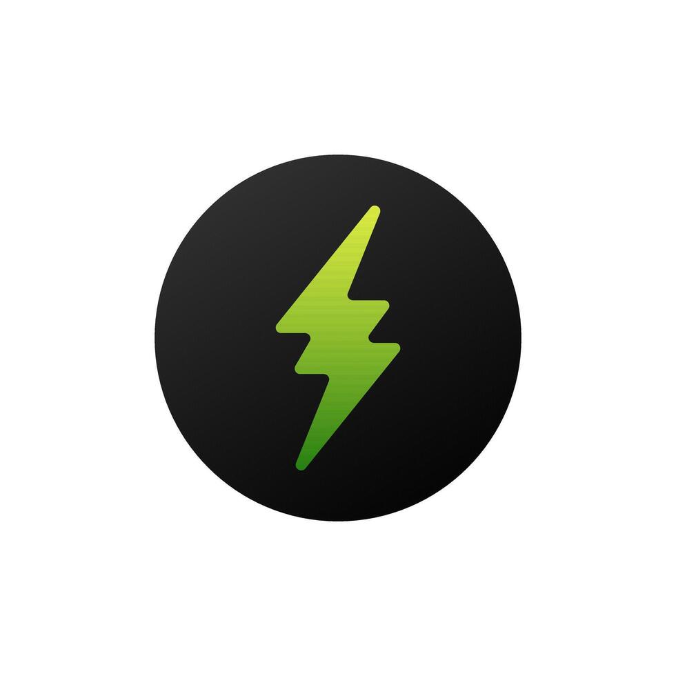 High Power Flash Bolt and Thunder vector