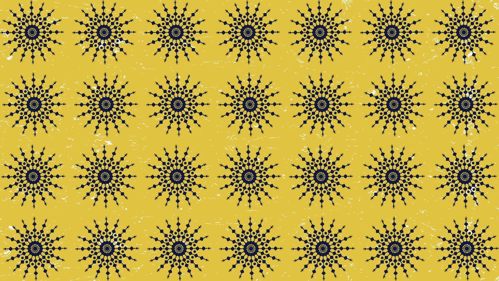 Mandala type floral pattern background. vector