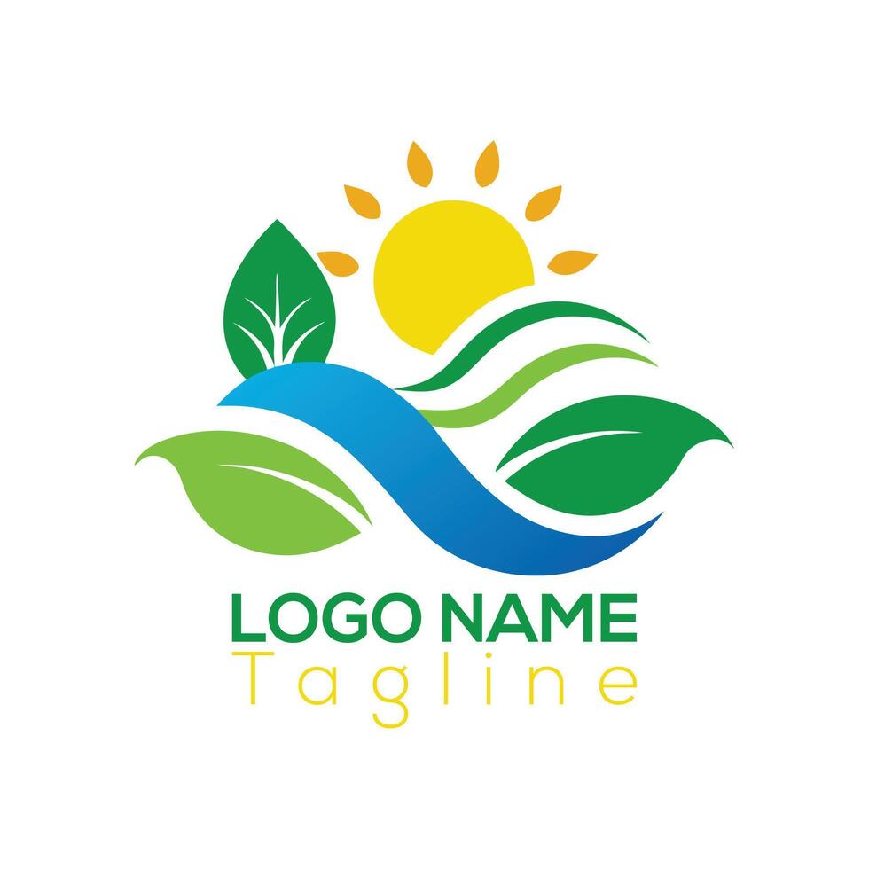 Fresh Logo Concepts for Brands Promoting Sustainable Living vector
