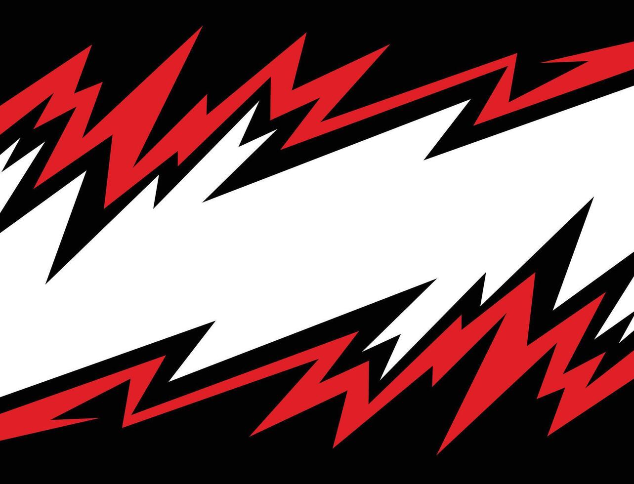 Abstract background with raw jagged spike pattern and with some copy space area vector