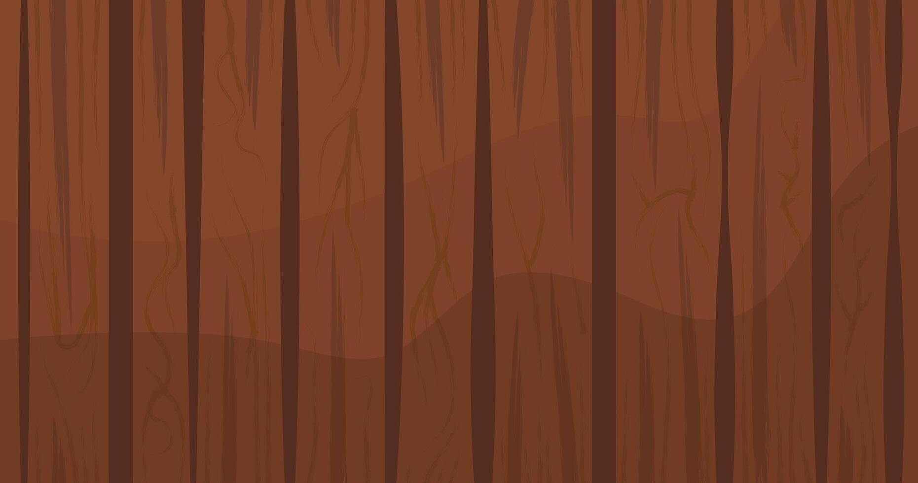 Art of Brown Wood Texture Pattern Wide Background vector