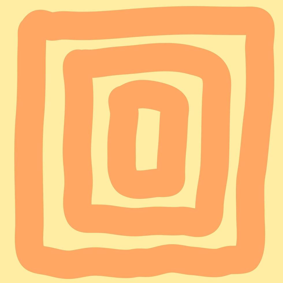 Abstract background with orange geometry vector