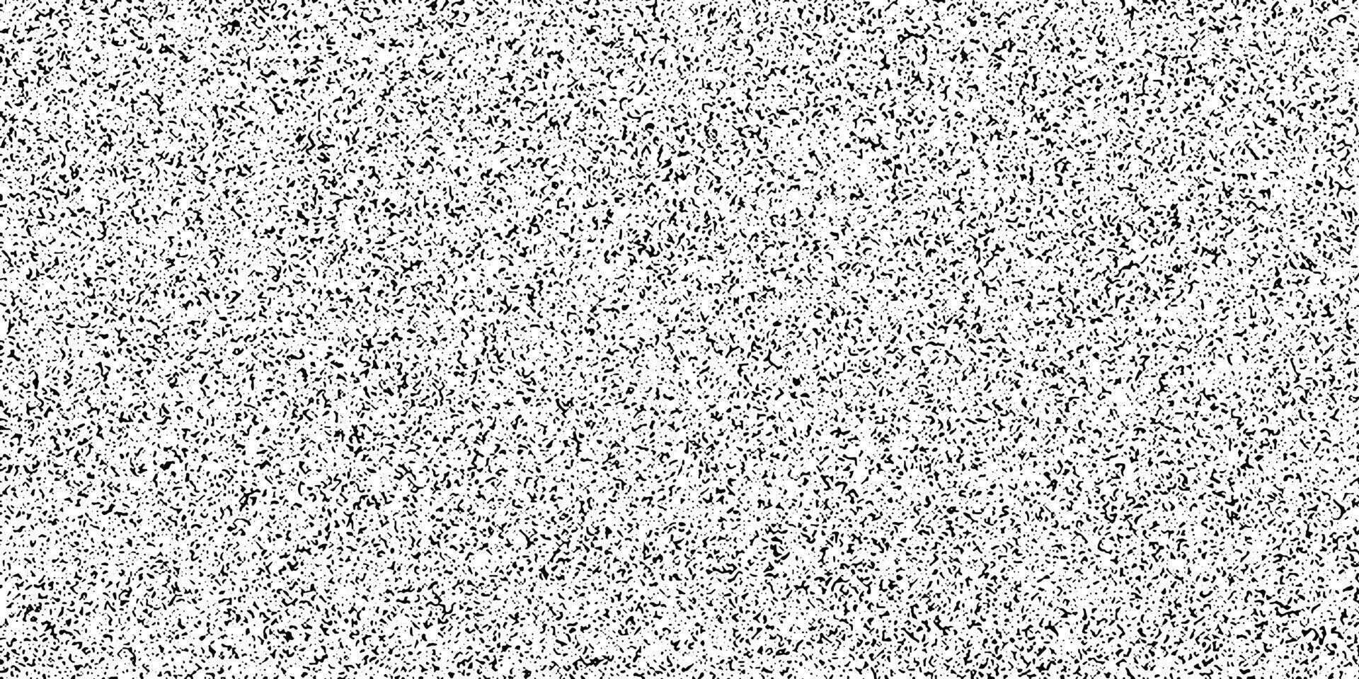 Black and white noise texture. Retro grunge effect. Pattern with small dots. Background with dust effect vector
