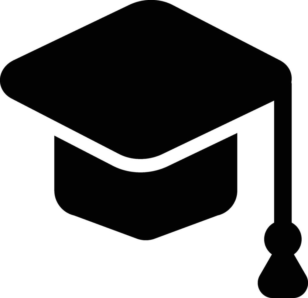 Graduate Student Hat Icon vector