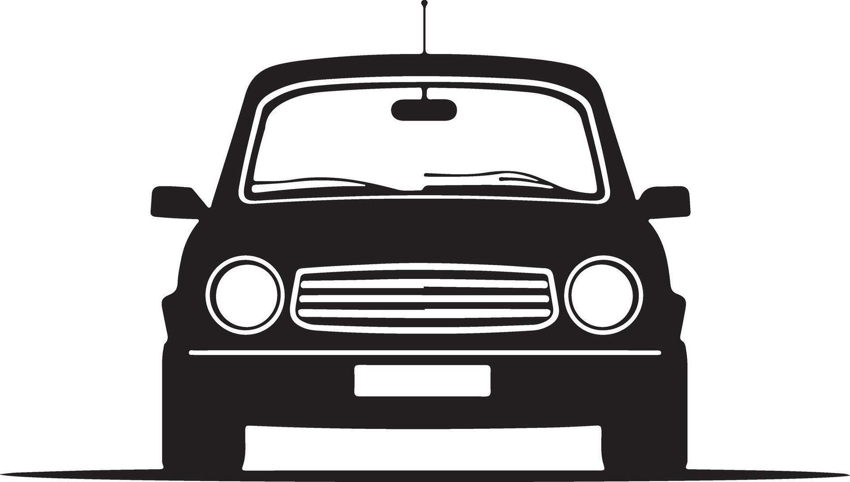 Car logo simple design vector