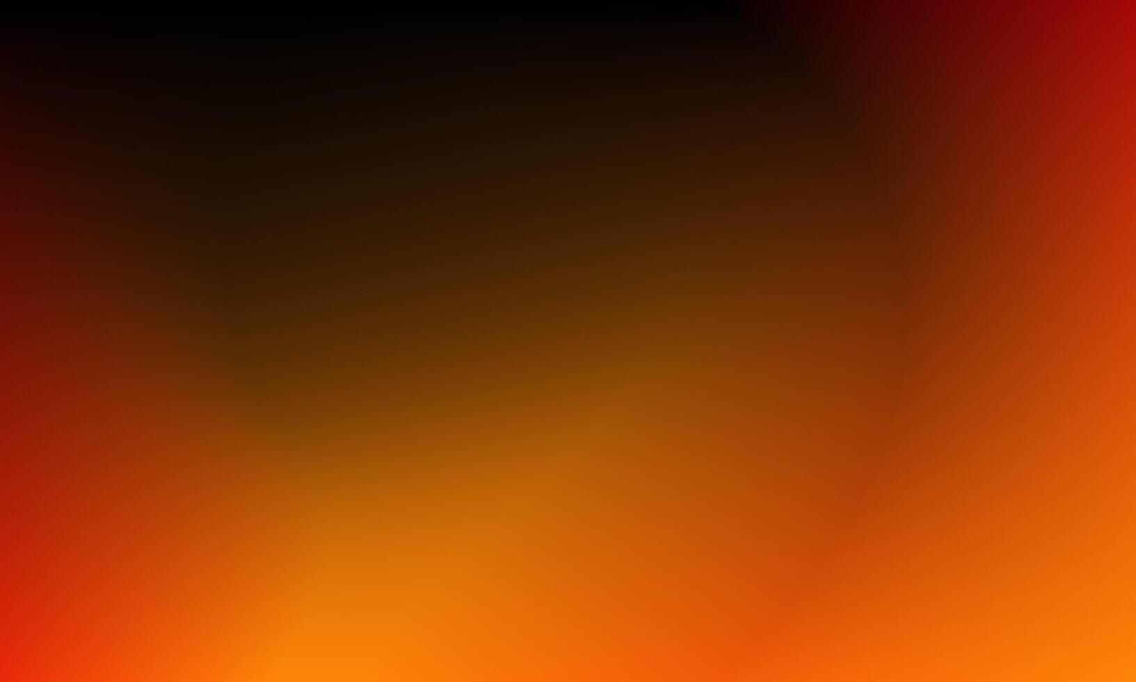 Fire orange glowing colour gradient on black grainy background, texture effect banner copy space vector