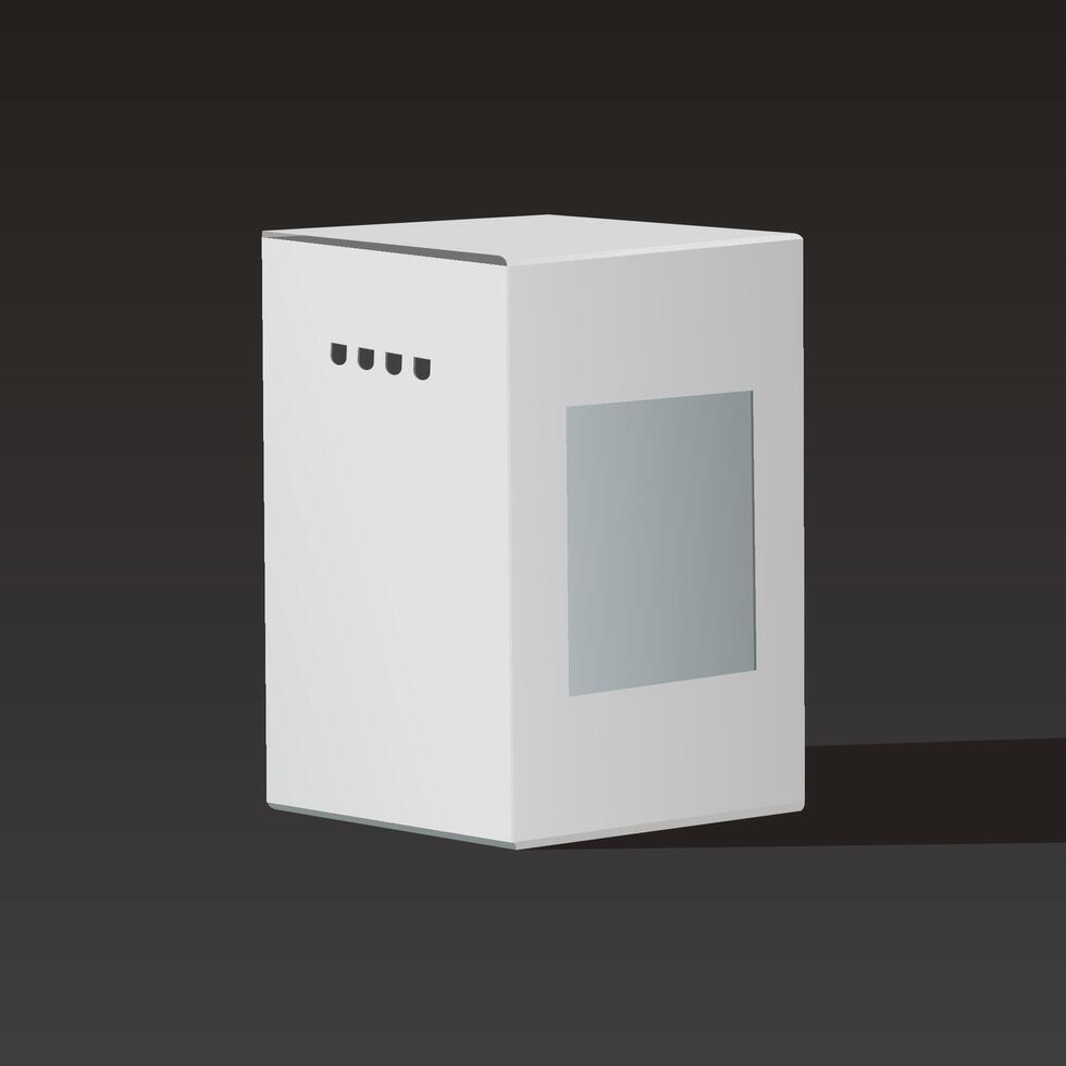 illustration of empty ballot box in indonesia elections vector