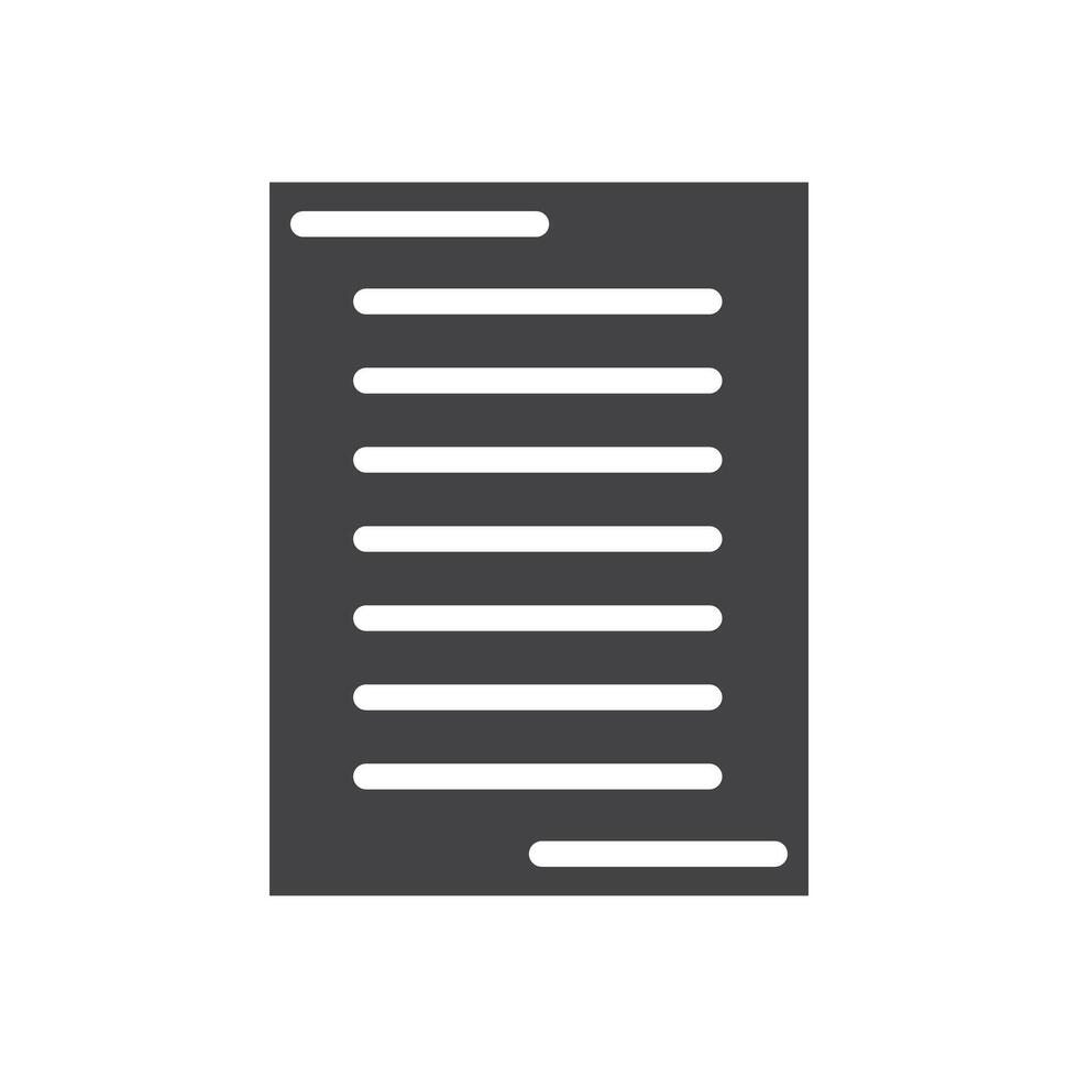 Format icon Symbol mark in filled style vector