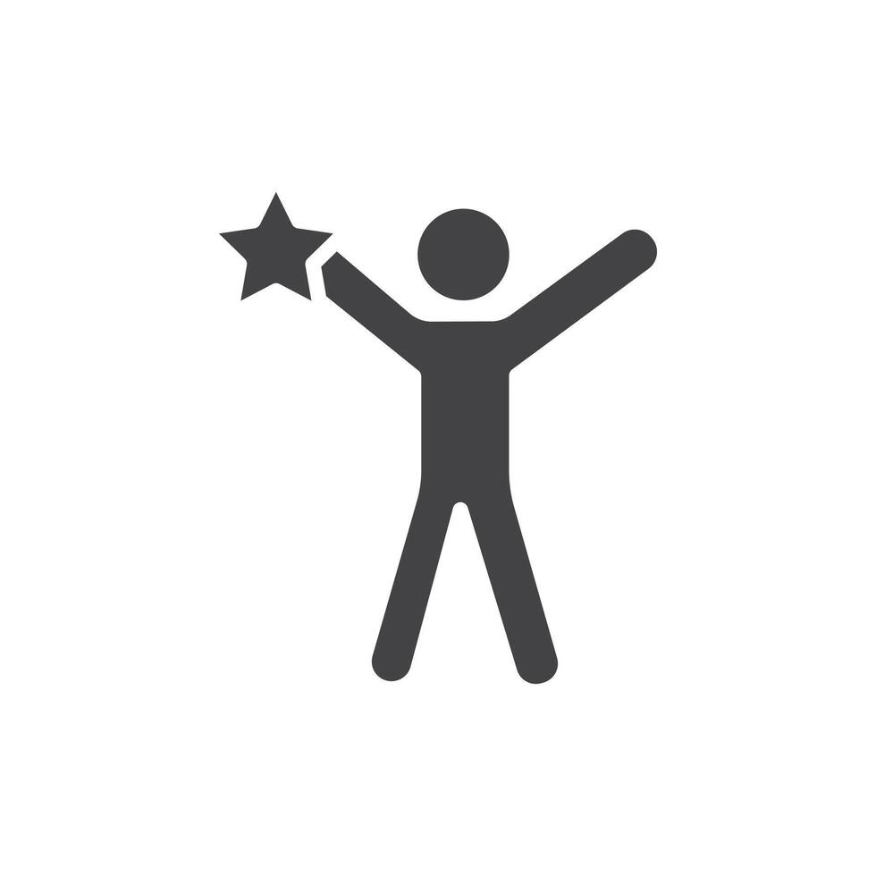 Success Icon Symbol mark in filled style vector