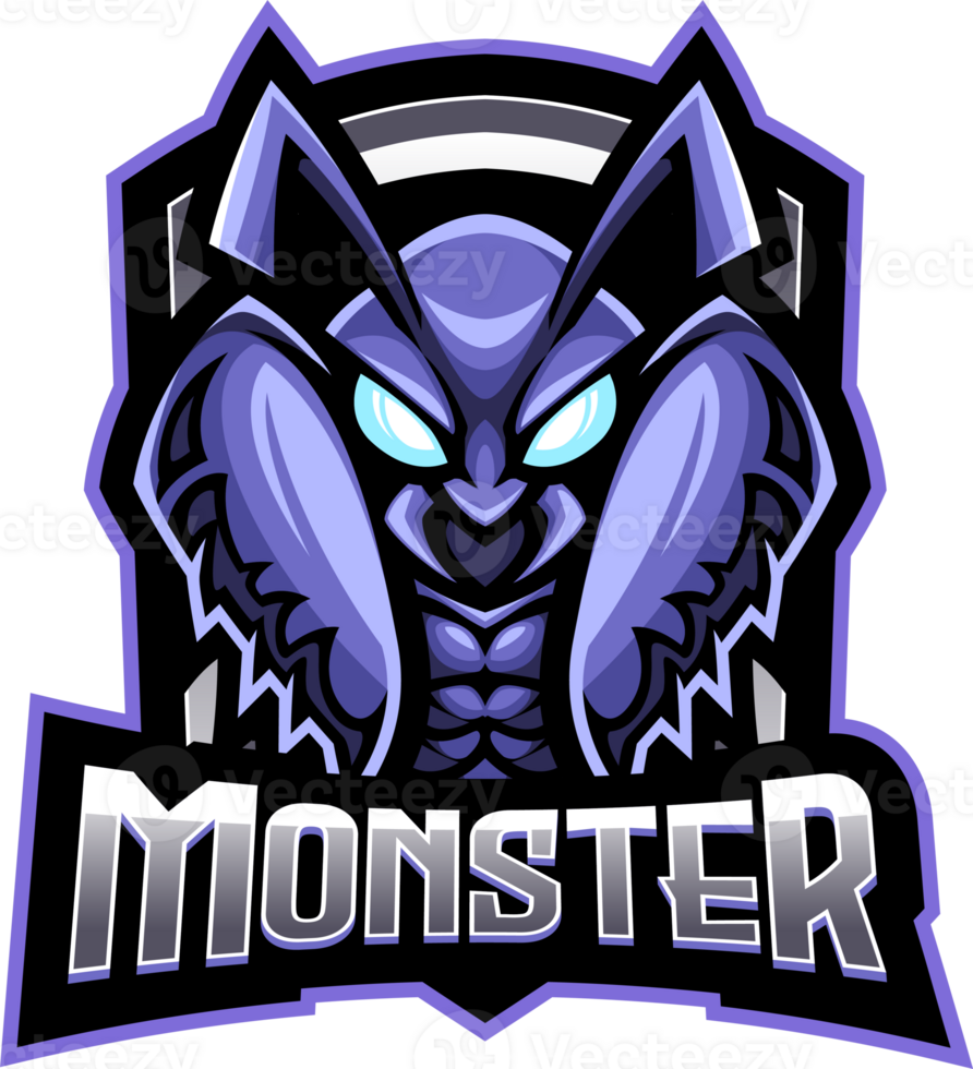 Monster mantis mascot png