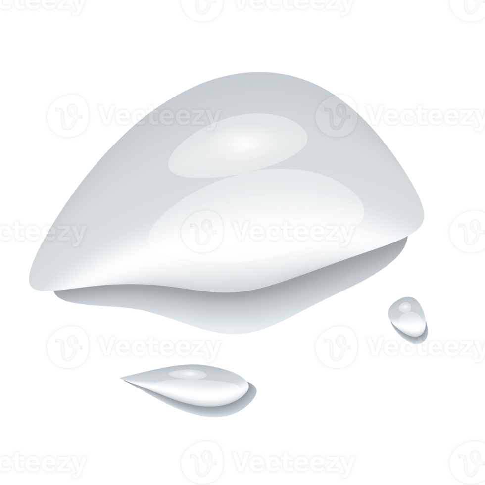 waterdrop splash clearly on background png