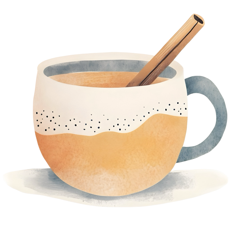 Coffee cinnamon hot png