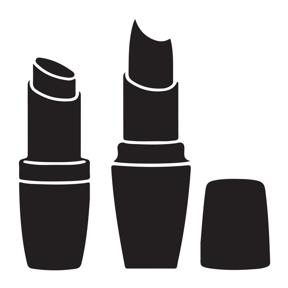 Lipstick icon illustration vector
