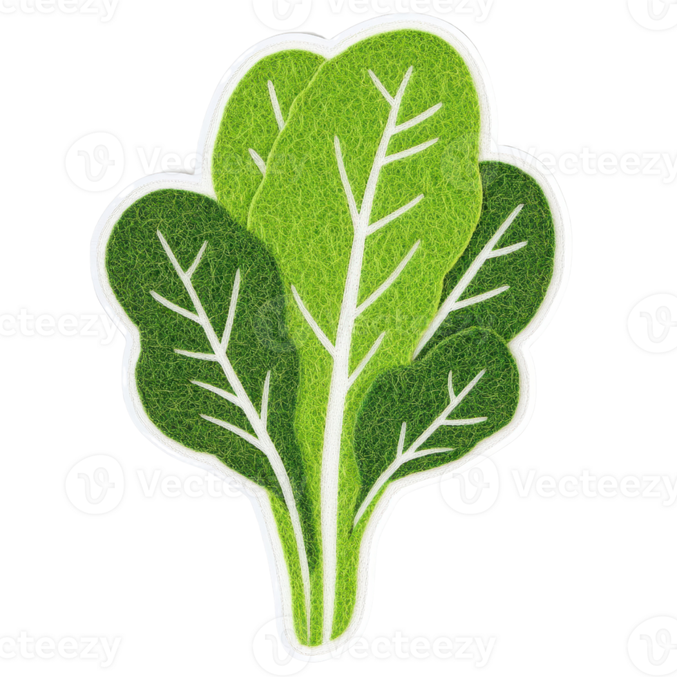 Vibrant green spinach leaves showcasing fresh, healthy produce ideal for salads and cooking. png