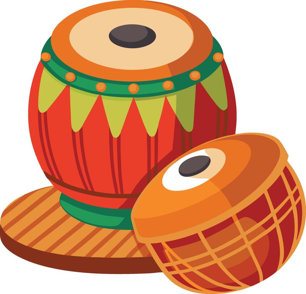 Table musical instrument vector