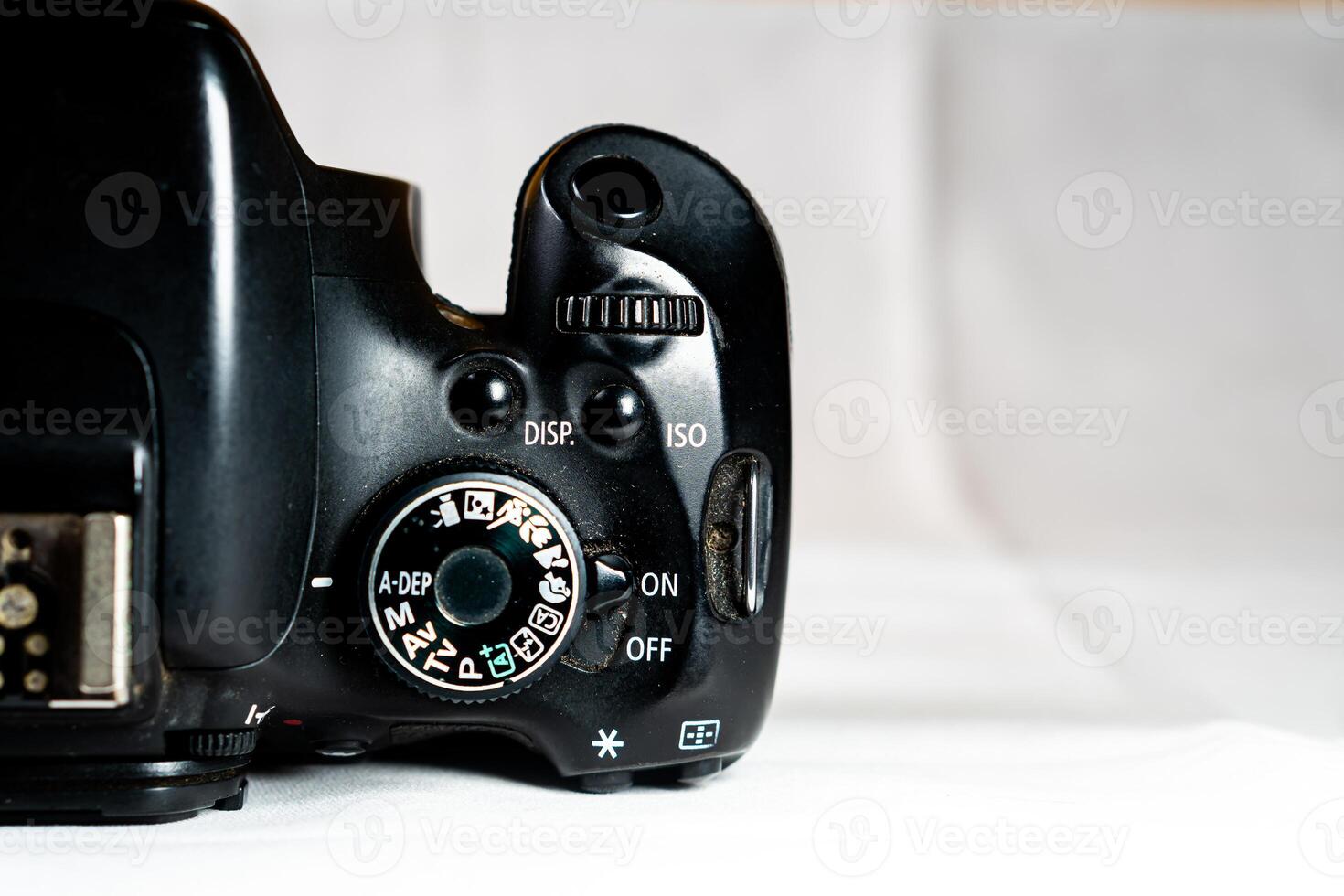 SLR Camera Sensor Cleaning with Swab photo