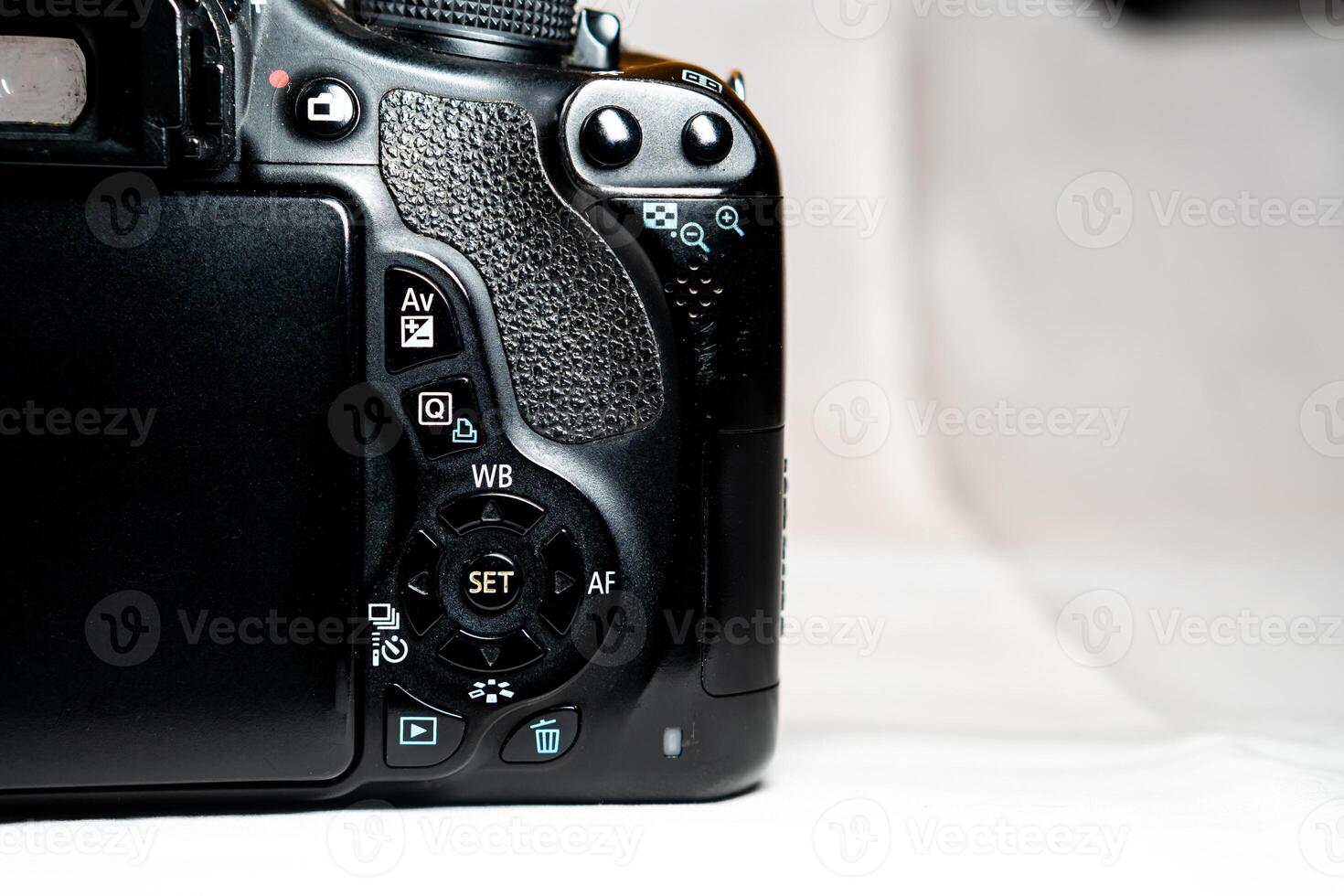 SLR Camera Sensor Cleaning with Swab photo