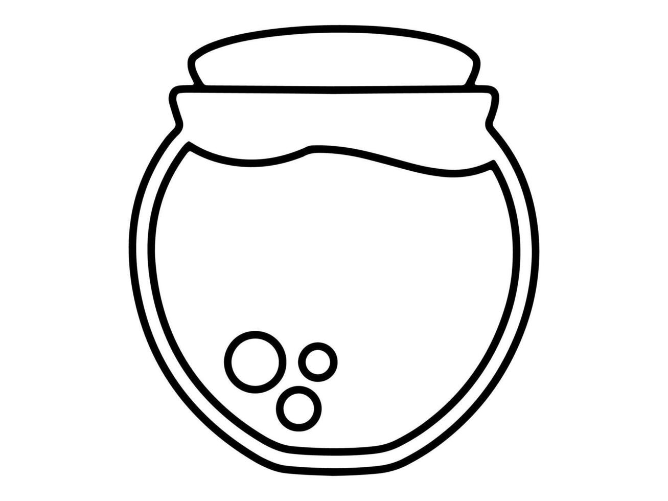 Hand Drawn Potion Bottle Background vector