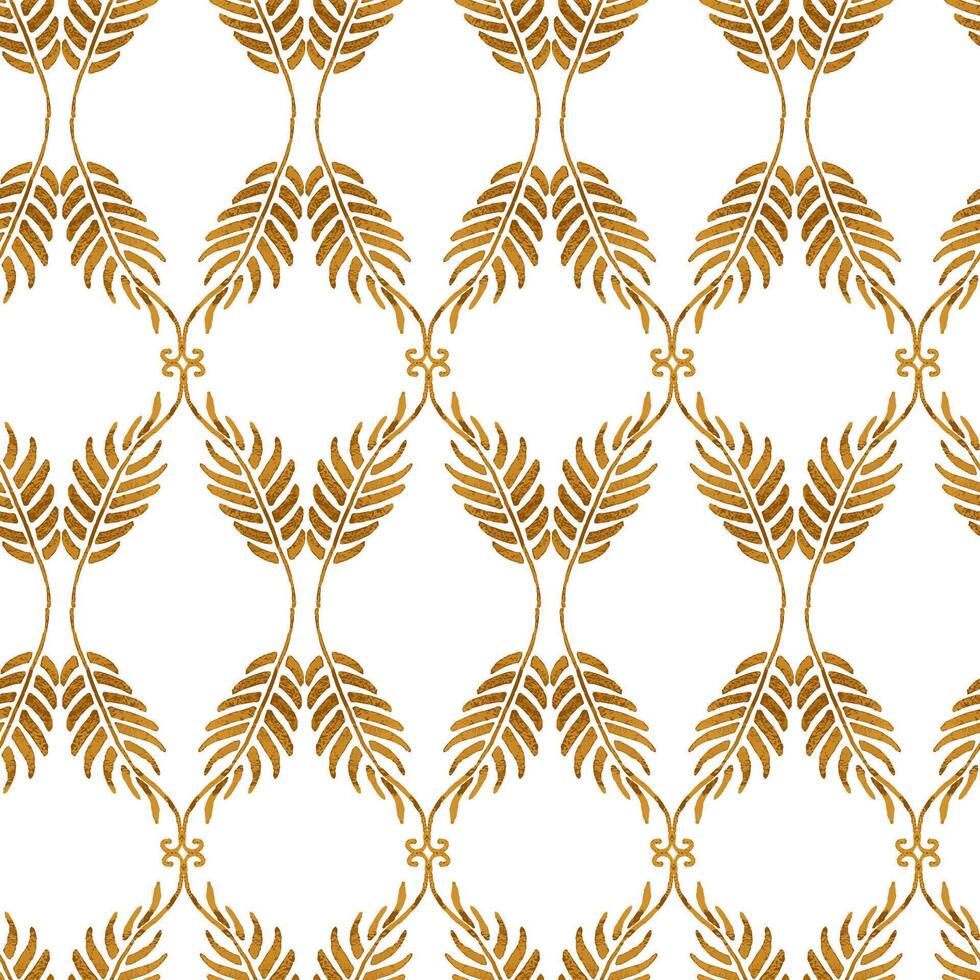 Vintage golden seamless geometry pattern for textile,fabric or wallpaper. background for surface design. vector