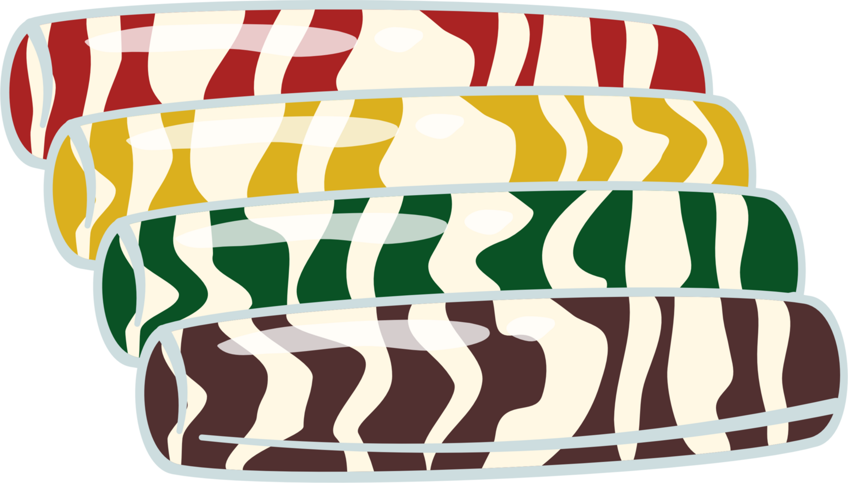 Dodol zebra Indonesian traditional food png