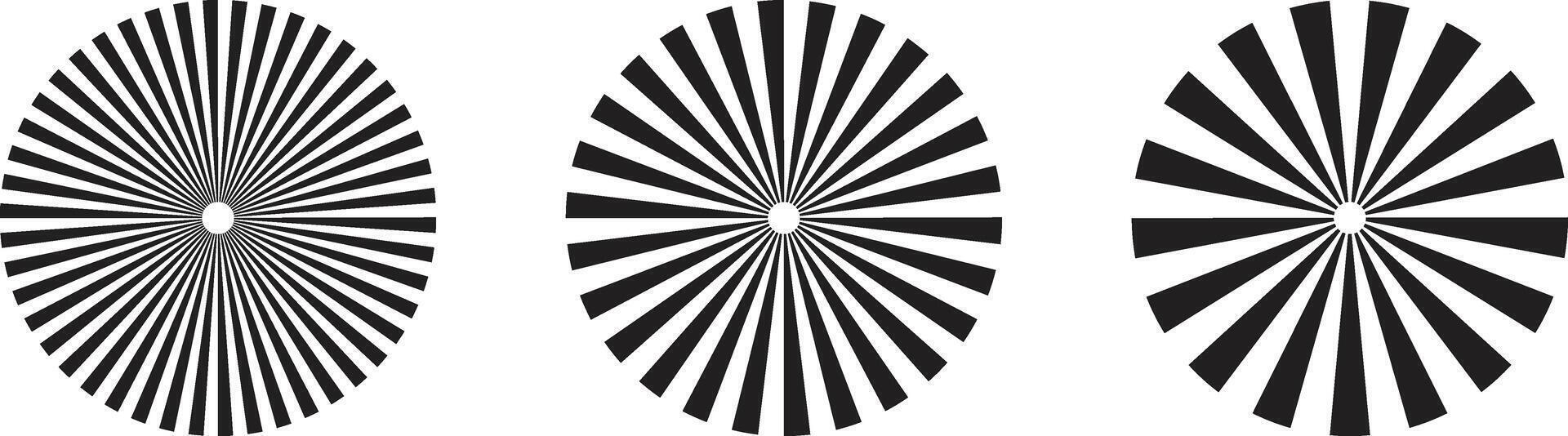 Starburst icon set isolated on white background . Sun star rays icon vector