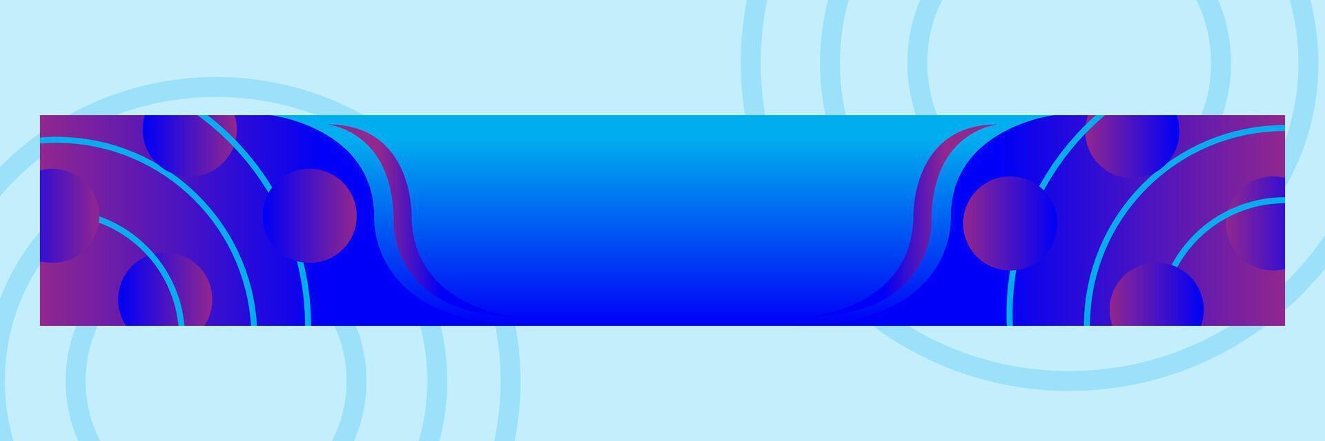 Abstract background horizontal banner cover social media and website promotion. Template design image vector