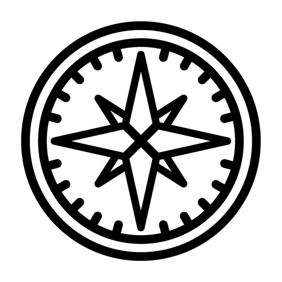 Compass Line Icons. guidance, searching, simplicity, geography, cartography, pointing, west, explore, location, point, search vector